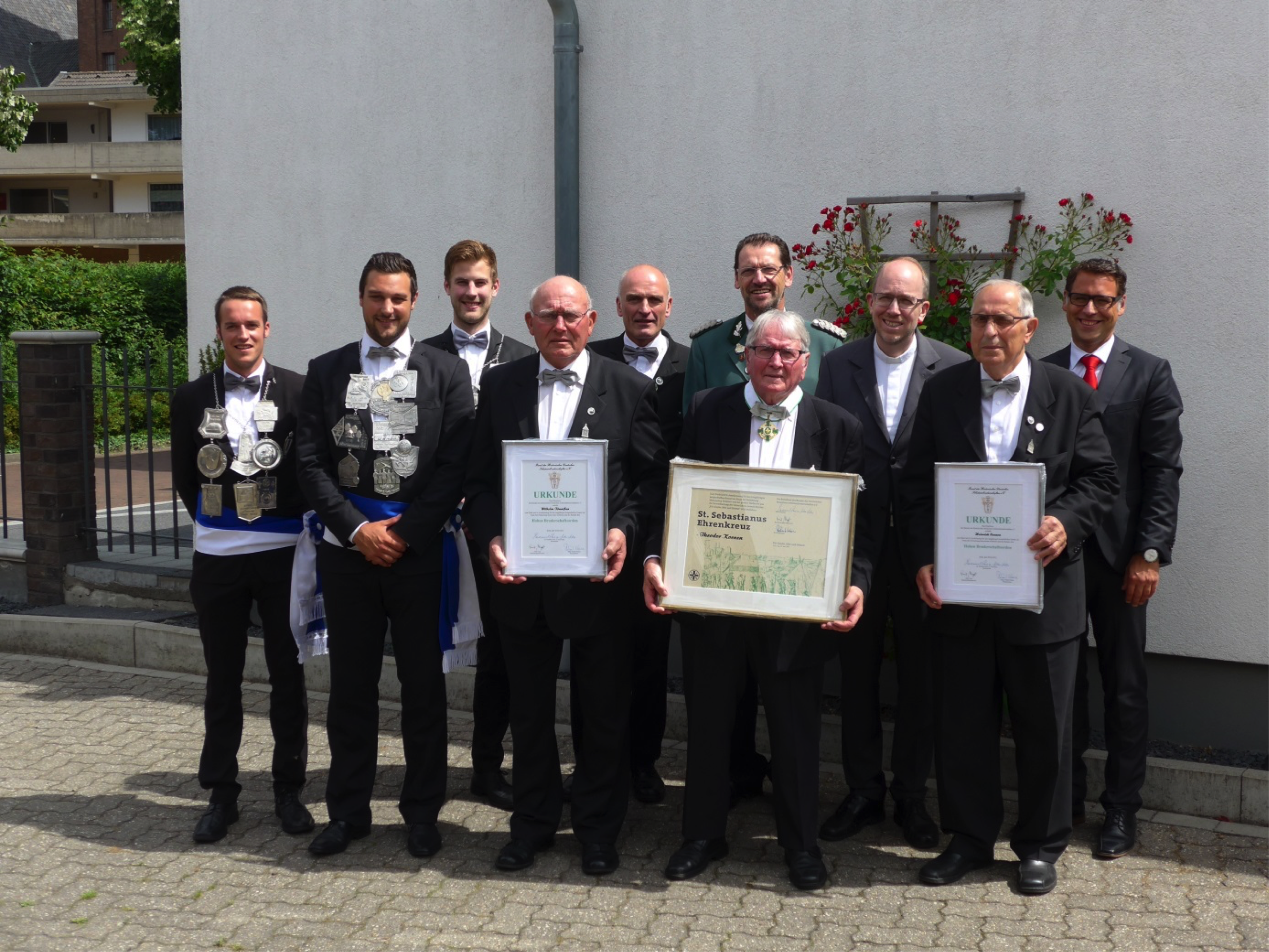 Ehrungen bei den Johannesschützen Weeze