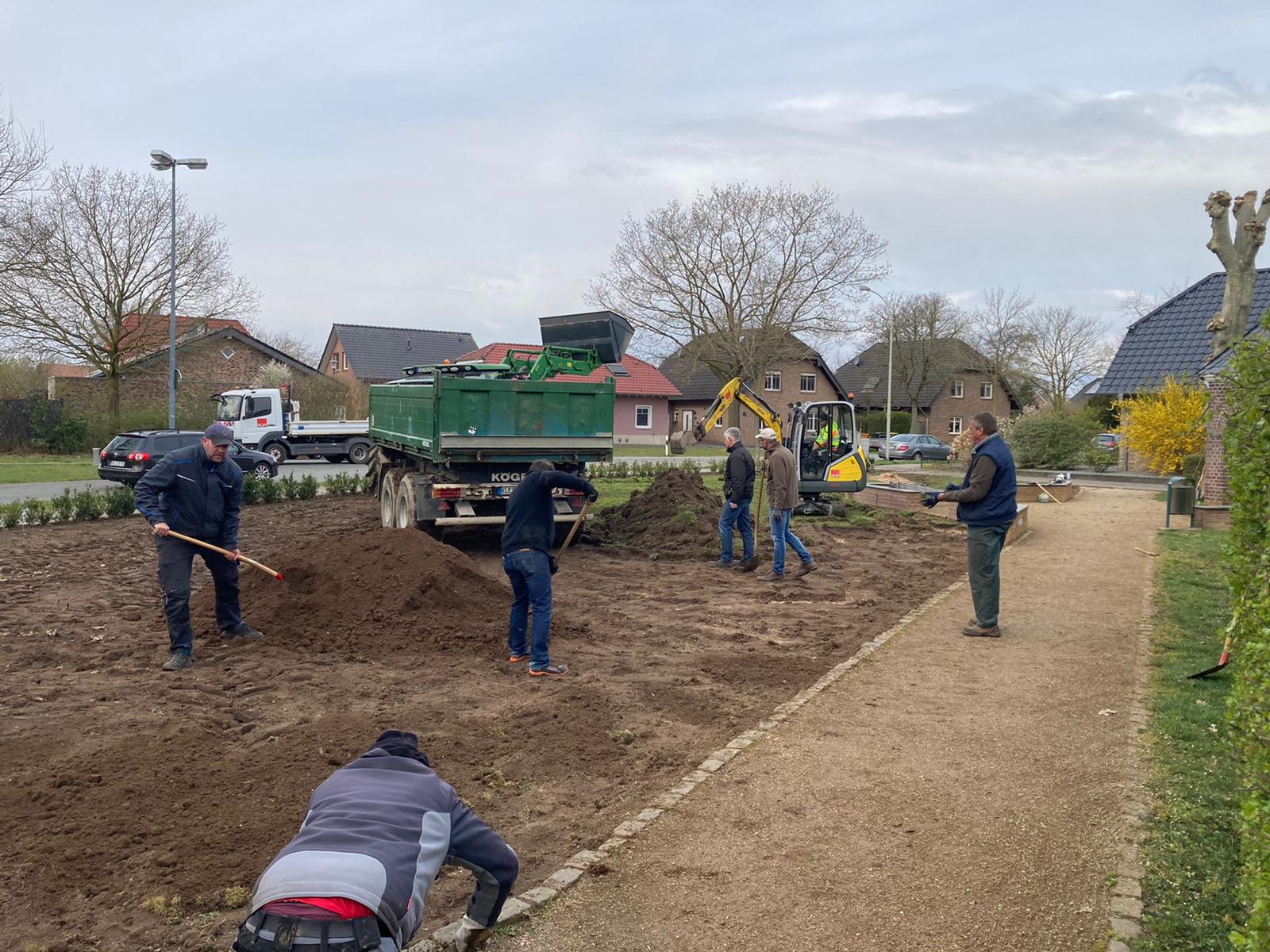 Sent-Jan-Kapelle mit Bewässerungsanlage